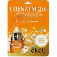 Ekel Coenzym Q10 Ultra Hydrating Essense Mask - Маска тканевая с коэнзимом Q10, 25 г