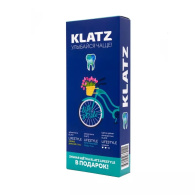 Набор Зубная паста Klatz LIFESTYLE - Свежее дыхание, 75 мл  +  Комплексный уход, 75мл + Зубная щетка LIFESTYLE средняя