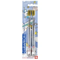 Набор ультрамягких зубных щеток Duo Hento Toto Edition 2022, 2 щетки