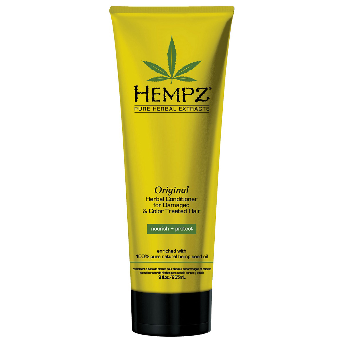 Hempz Hair Care Original Herbal Conditioner For Damaged Color Treated Hair - Кондиционер оригинальный для поврежденных окрашенных волос, 265 мл