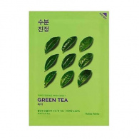 Holika Holika Pure Essence Mask Sheet Green Tea - Маска тканевая противовоспалительная зеленый чай, 20 мл