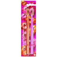 Набор ультрамягких зубных щеток Duo Love 2026, 2 щетки