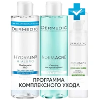 Программа Normacne очищение и основной уход: мицеллярная вода 200 мл + тоник 200 мл + крем 40 мл