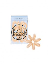 Резинка для волос invisibobble NANO To Be or Nude to Be (с подвесом)