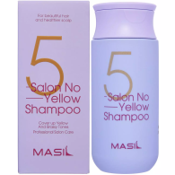 Тонирующий шампунь против желтизны для осветлённых волос Salon No Yellow Shampoo, 150 мл