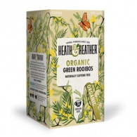Heath and Heather - Чай Зеленый ройбуш Органик, 20 пакетов в индивидуальной упаковке Heath and Heather - Чай Зеленый ройбуш Органик, 20 пакетов в индивидуальной упаковке
