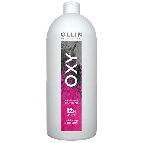 Ollin Oxy Oxidizing Emulsion 12% 40vol. - Окисляющая эмульсия 1000 мл
