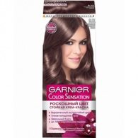 Garnier Color Sensation - Краска для волос, тон 6.12, Сверкающий холодный мокко, 110 мл