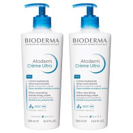 Питательный крем для лица и тела Atoderm Ultra, 2 х 500 мл