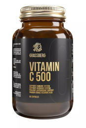 Биологически активная добавка к пище Vitamin C 500 мг, 60 капсул