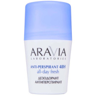 Дезодорант-антиперспирант 48 часов с аллантоином и маслом мяты Anti-Perspirant All-Day Fresh, 50 мл