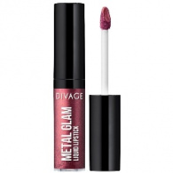 Divage Metal Glam Lipstick - Жидкая губная помада, тон 03, сливовый, 6 мл Divage Metal Glam Lipstick - Жидкая губная помада, тон 03, сливовый, 6 мл