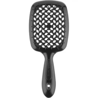 Щетка Superbrush с закругленными зубчиками черная, 17,5 х 7 х 3 см