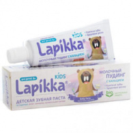 Зубная паста Lapikka Kids Молочный пудинг с кальцием, 45 г