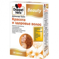 Doppelherz Beauty - Красота и здоровье волос в капсулах, 30 шт