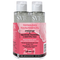 Мицеллярное желе для снятия макияжа с контура глаз, 2 х 125 мл  Мицеллярное желе для снятия макияжа с контура глаз, 2 х 125 мл