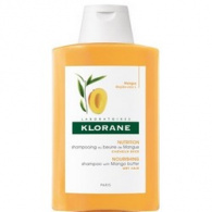 Klorane Dry Hair Shampoo - Шампунь для сухих и поврежденных волос с маслом манго, 400 мл