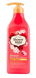 Гель для душа "Роза и вишневый цвет" Shower Mate, 550 мл