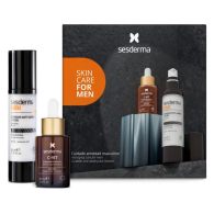 Набор Skin Care for Men: Антивозрастной лосьон, 50 мл + Сыворотка C-Vit, 30 мл Набор Skin Care for Men: Антивозрастной лосьон, 50 мл + Сыворотка C-Vit, 30 мл