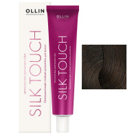 Безаммиачный стойкий краситель для волос Silk Touch, 6/13 темно-русый пепельно-золотистый, 60 мл Безаммиачный стойкий краситель для волос Silk Touch, 6/13 темно-русый пепельно-золотистый, 60 мл